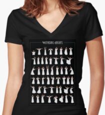 Wuthering Heights Women's Fitted V-Neck T-Shirt
