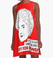 The Golden Girls - Dorothy Zbornak - Bea Arthur - Pray for Brains! A-Line Dress