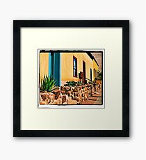 Old Town Tucson Framed Print