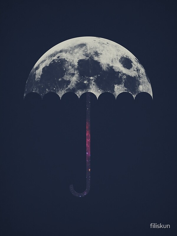 Satun Galaxy Space Print Foldable Umbrella