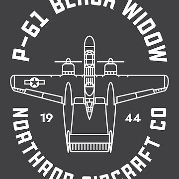 Artwork thumbnail, P-61 Black Widow by Aeronautdesign