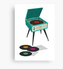 Record Player Canvas Print