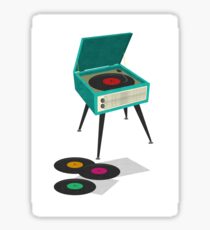 Record Player Sticker