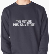 The Future Mrs. Salvatore-- White Pullover