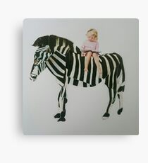 Zebra Canvas Print