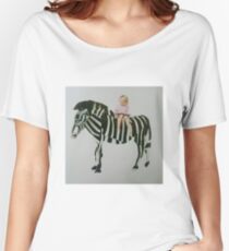 Zebra Women's Relaxed Fit T-Shirt
