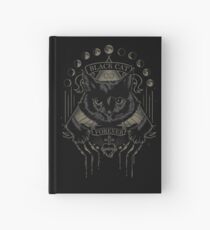 Schwarze Katze Kult Notizbuch