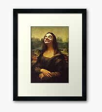 Mr Bean - Mona Lisa Framed Print