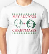 Golden Christmas Unisex T-Shirt