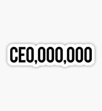 CE0,000,000 Sticker