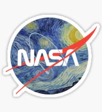 NASA Starry Worm Sticker