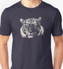 Hipster Tiger With Glasses Unisex T-Shirt