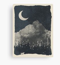Winter Finds the Wolf... Canvas Print
