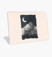 Winter findet den Wolf ... Laptop Folie