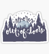 Smores & The Out-of-Doors Sticker