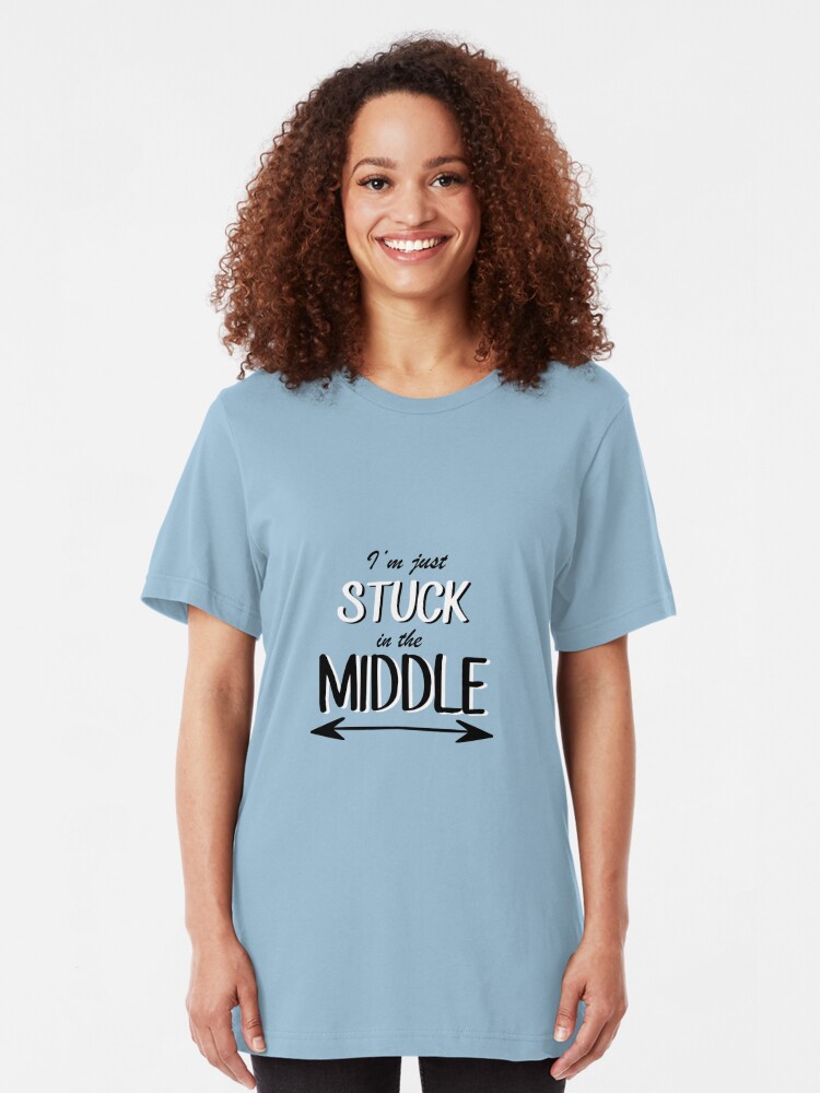 split down the middle shirt