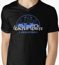 Walter White Laboratories T Shirt Breaking Pinkman Bad AMC Heisenberg Mr White Men's V-Neck T-Shirt