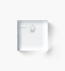 zee you in hell Acrylic Block