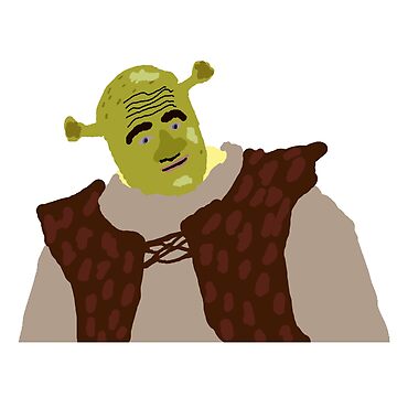 Shrek T-Pose  Photographic Print for Sale by KikimoraFasbn