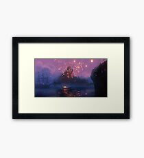 Tangled Lanterns! Framed Print