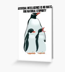 Penguin Greeting Card