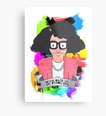 Tina Belcher Working girl Metal Print