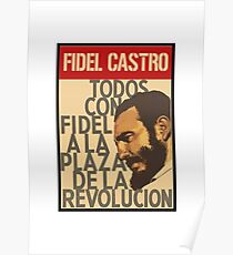 Fidel castro Revolution Poster