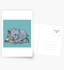 The Best Thing About Rainy Days Postcards