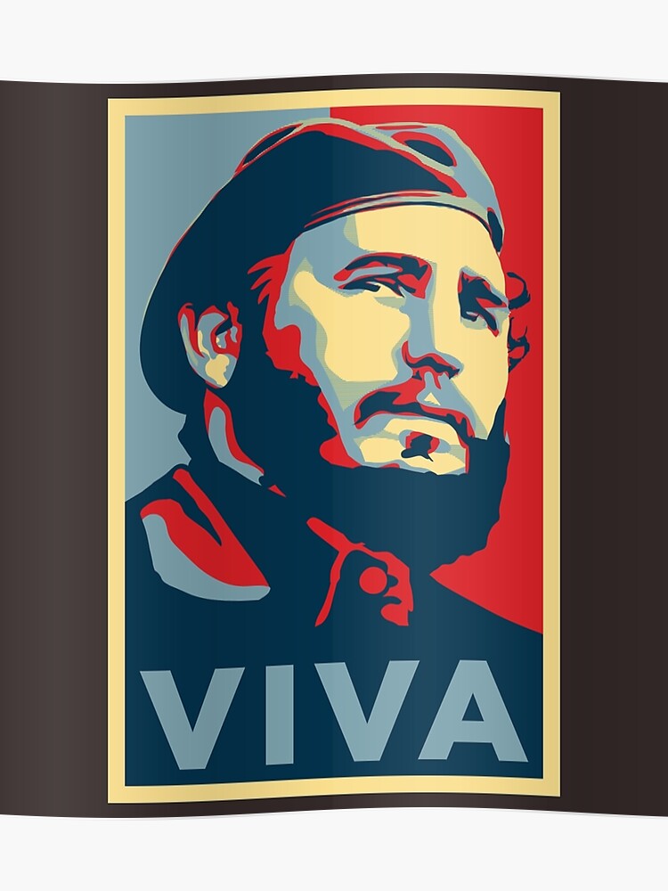 CHE GUEVARA AND FIDEL CASTRO ART PHOTO POSTER GIFT