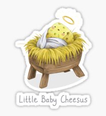 Little Baby Cheesus Sticker