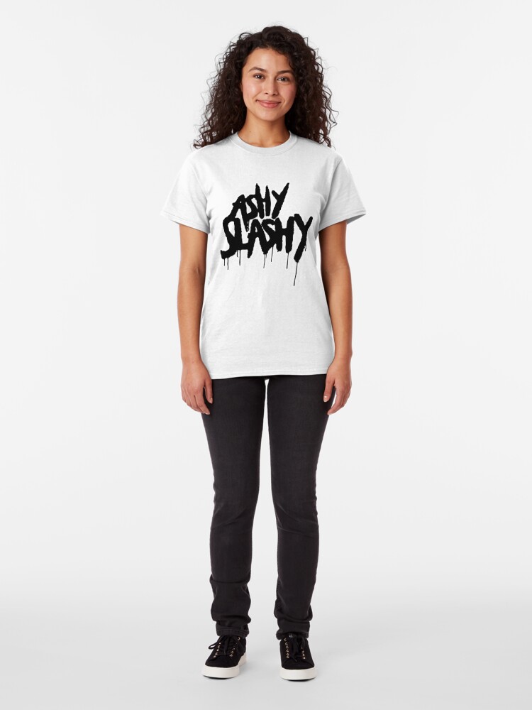 ashy slashy shirt