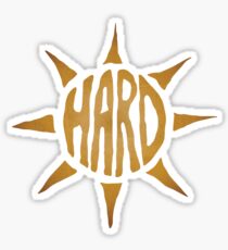 Hard Sun Sticker