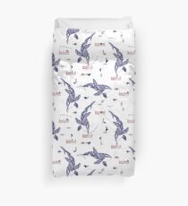 Kiss Good Night - Orca II Duvet Cover