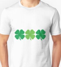 4 leaf clovers Unisex T-Shirt