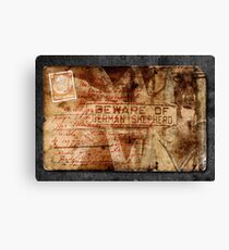 From Pan Izaak Copelman’s fortune teller Canvas Print