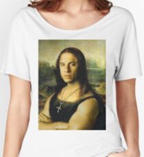 Camiseta ancha para mujer Vin Diesel / Mona Lisa