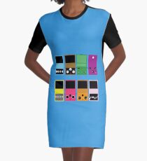 Pedals Graphic T-Shirt Dress