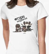 OTTERS OF DEATHMETAL v.2 Women's Fitted T-Shirt