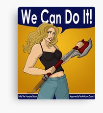 We Can Do It! Canvas Print