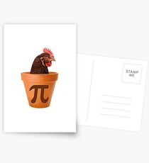 Chicken Pot Pi Postkarten