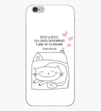 Les chats... l'âme de la maison / Cat Doodle iPhone Case