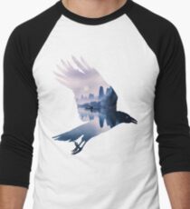 Crow Mystic River Men's Baseball ¾ T-Shirt