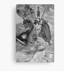 The Archeologist. Metal Print