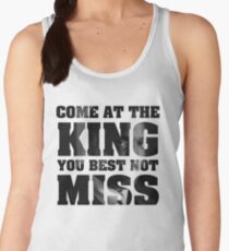 Omar Little - The Wire - Come at the king Women's Tank Top
