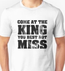 Omar Little - The Wire - Come at the king Unisex T-Shirt