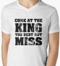 Omar Little - The Wire - Come at the king Men's V-Neck T-Shirt
