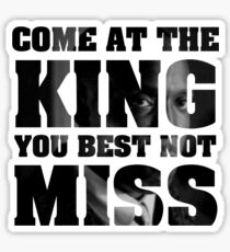 Omar Little - The Wire - Come at the king Sticker