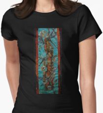 Libellules and bubbles Women's Fitted T-Shirt