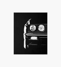 E30 Headlight Closeup Art Board