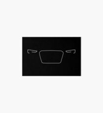 German Coupe LED headlights and grill Art Board